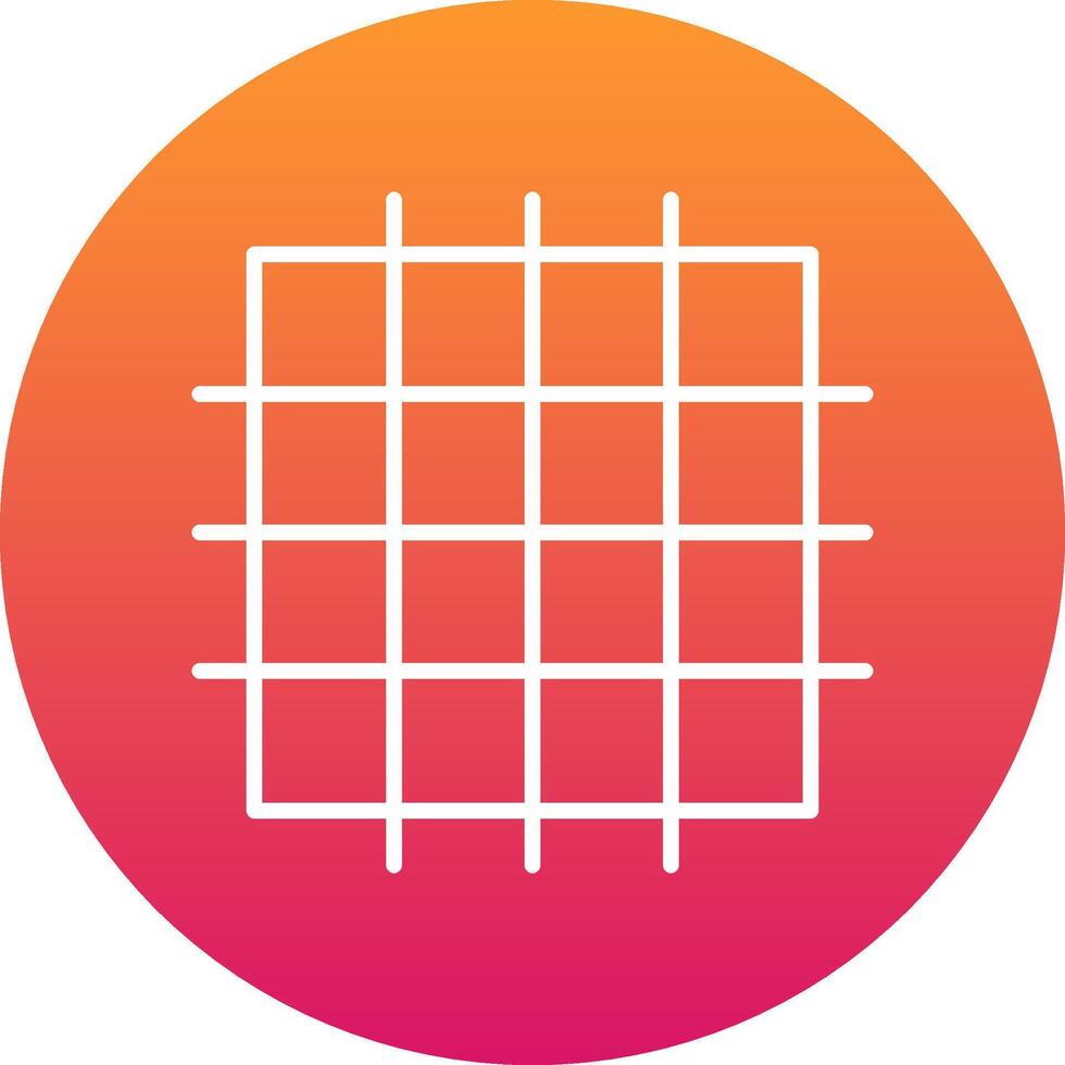 Grid Icon Design Symbol vector