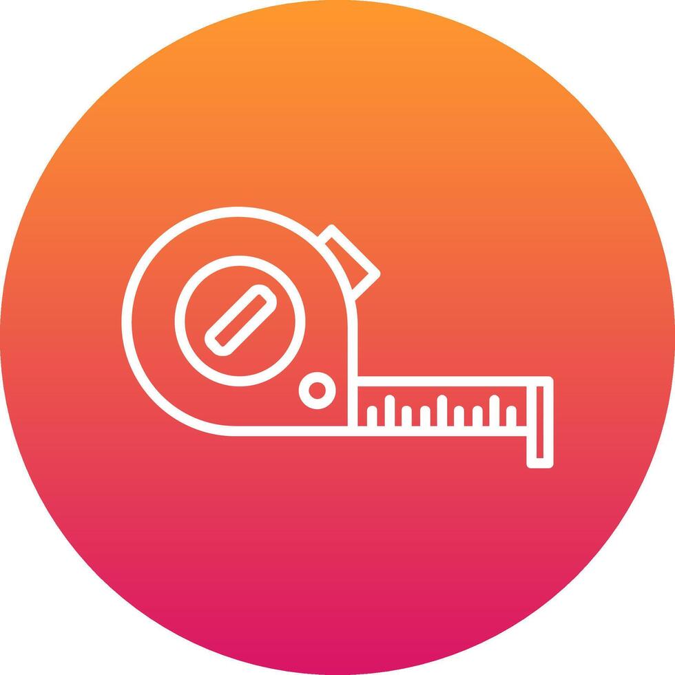 Measure Tape Icon Design Symbol vector