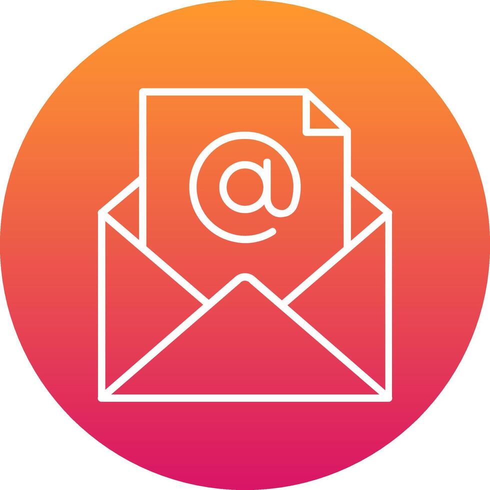 Mail Icon Design Symbol vector
