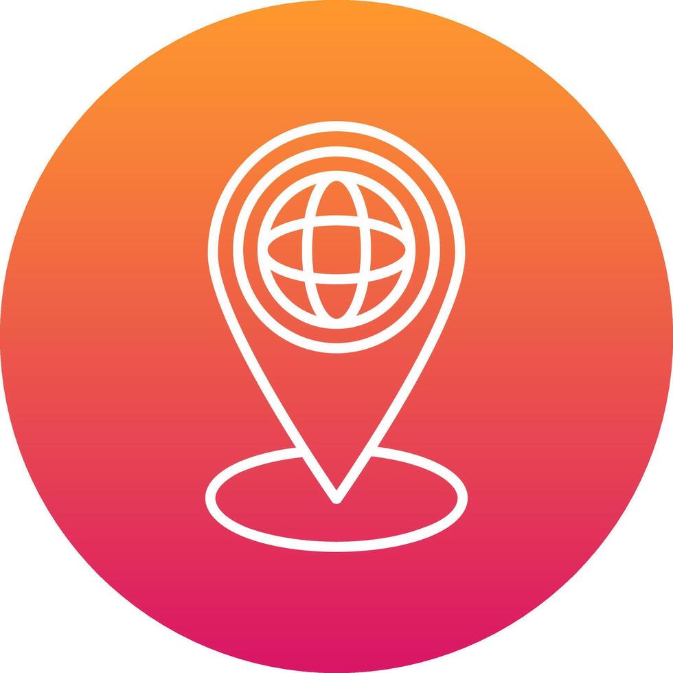 Geospatial Technology Icon Design Symbol vector