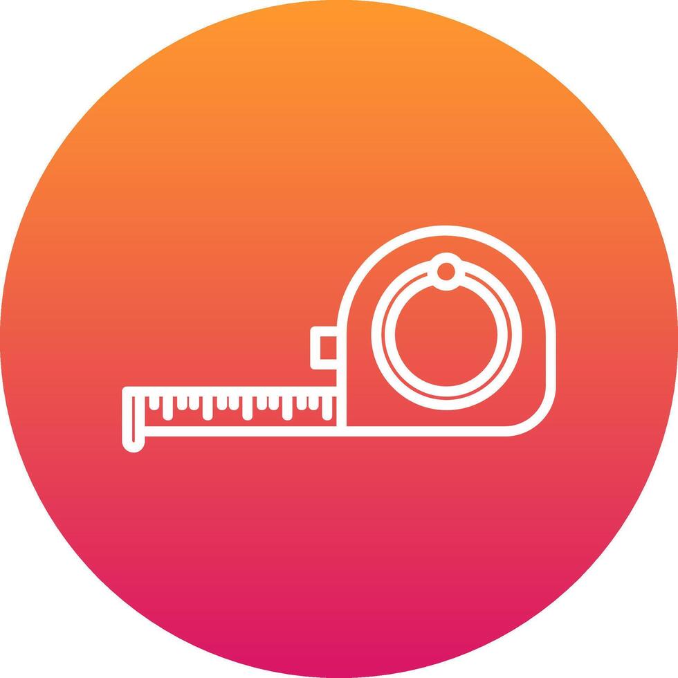 Measuring Tape Icon Design Symbol vector