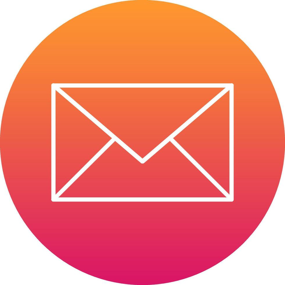 Mail Icon Design Symbol vector