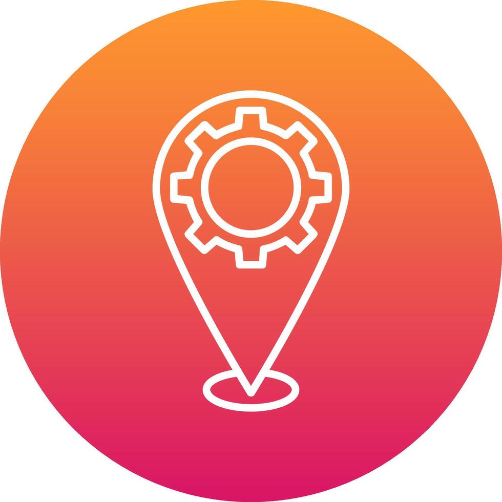 Location Icon Design Symbol vector