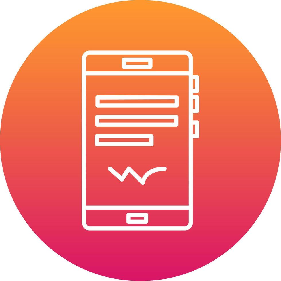 E Signature Icon Design Symbol vector