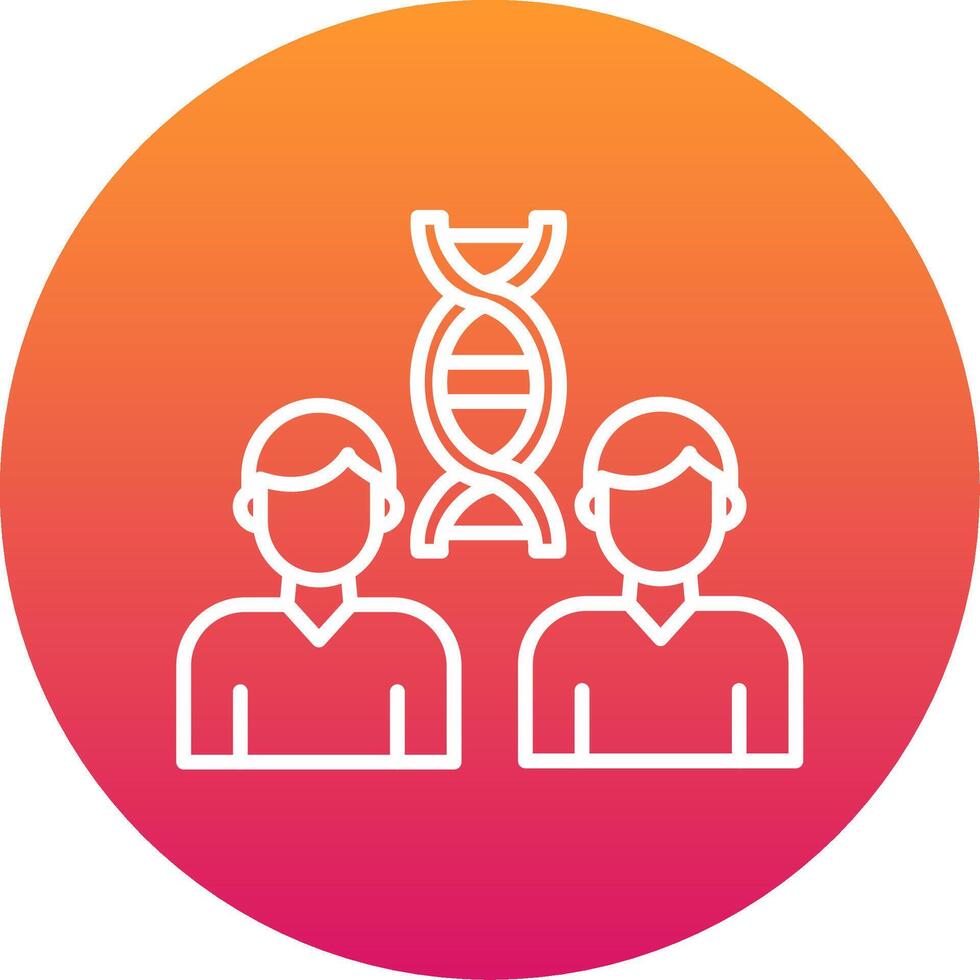Cloning Icon Design Symbol vector