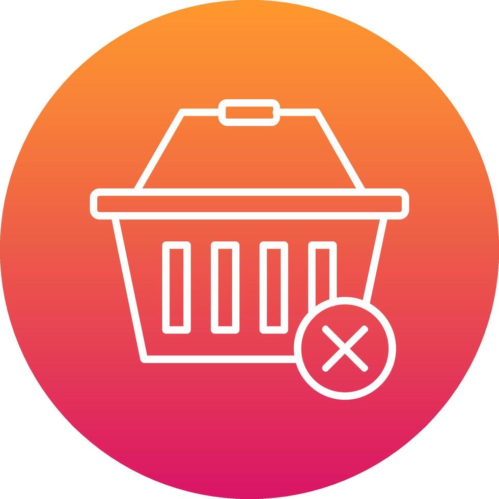 Cancel Icon Design Symbol vector