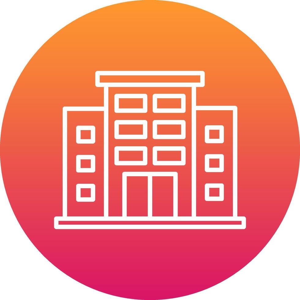 Building Icon Design Symbol vector