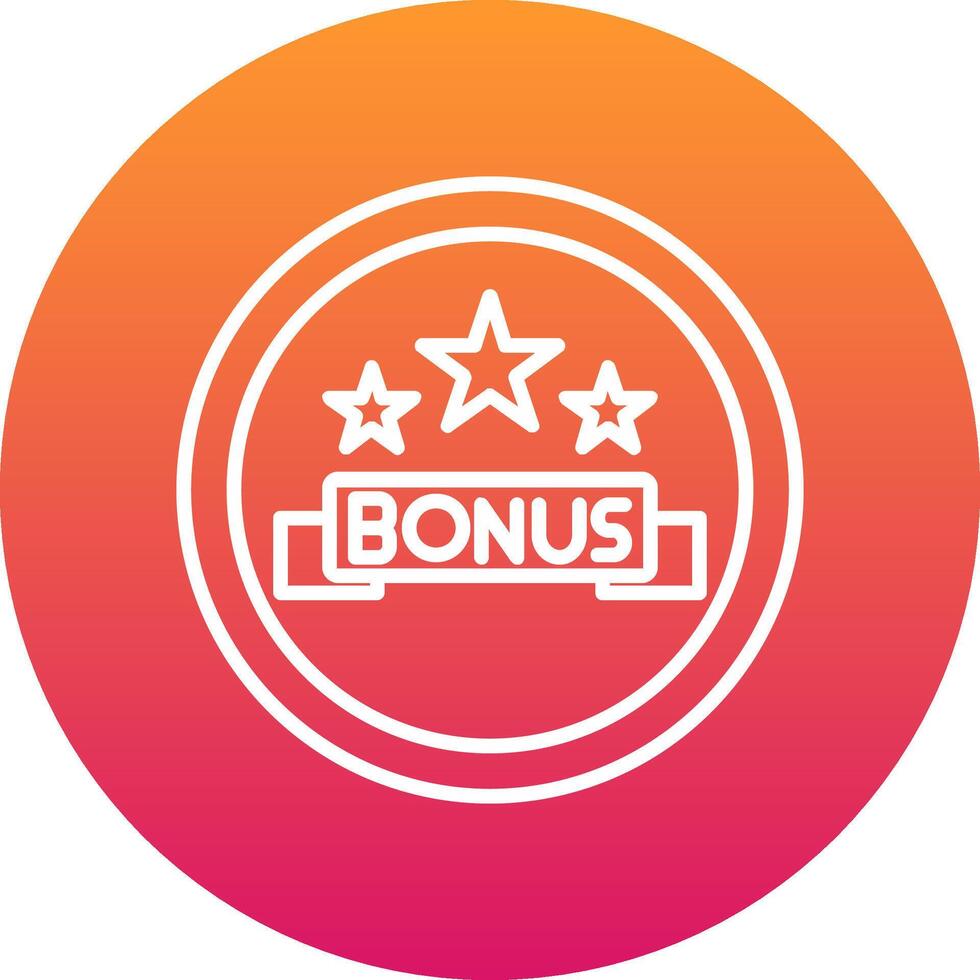 Bonus Icon Design Symbol vector