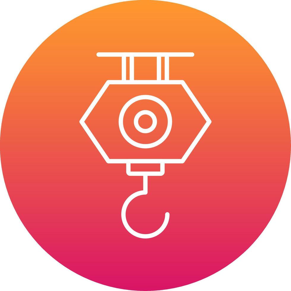 Crane Icon Design Symbol vector
