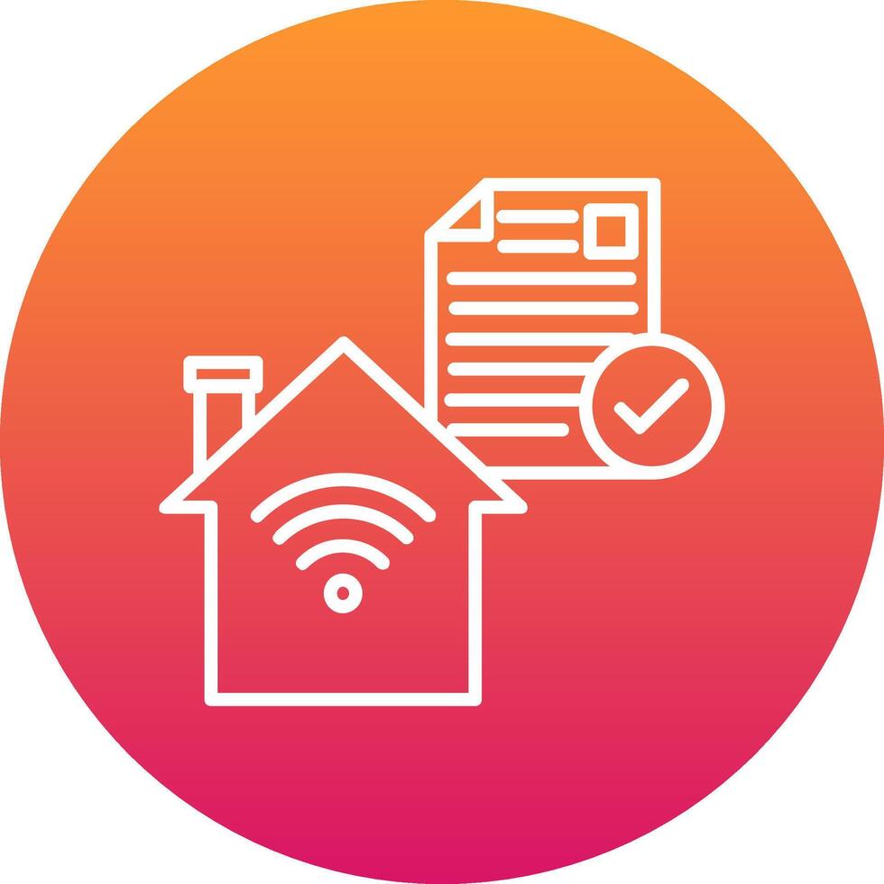 Correct Icon Design Symbol vector