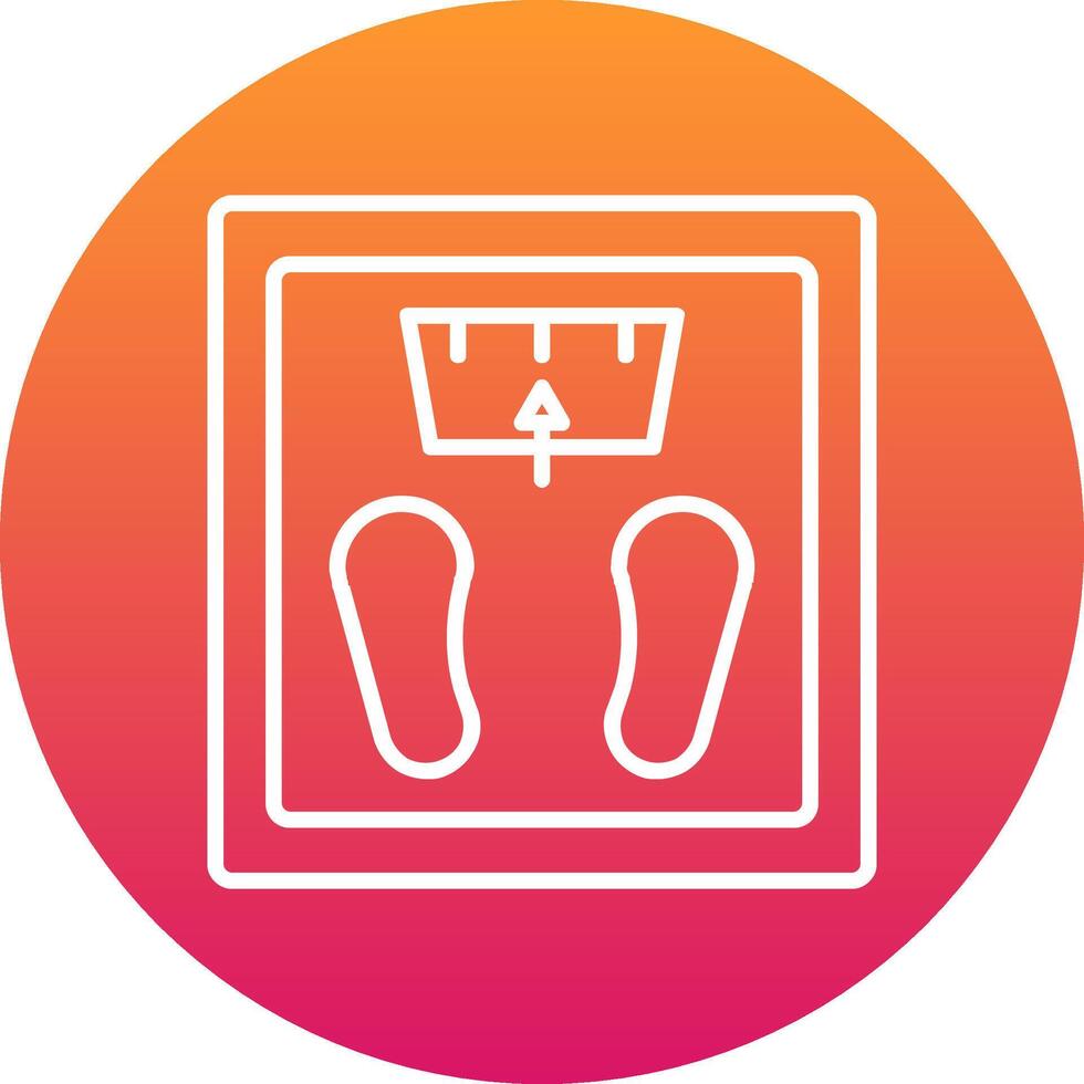 Body Weight Icon Design Symbol vector