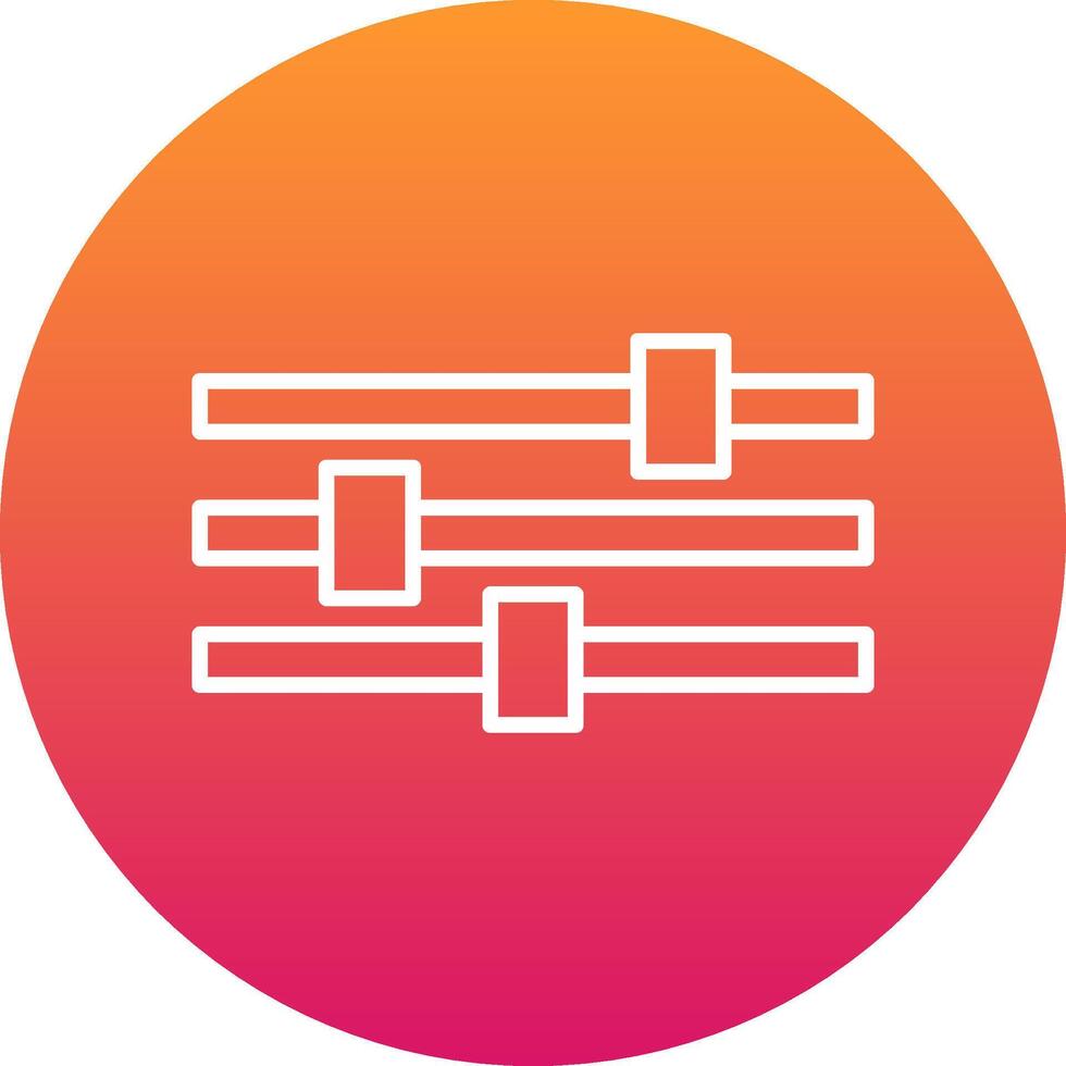 Adjustment Icon Design Symbol vector