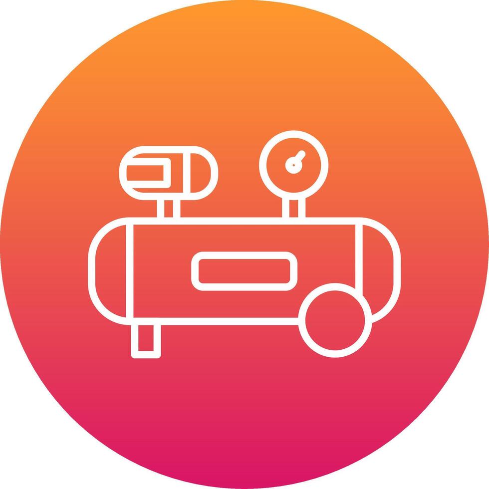 Air Compressor Icon Design Symbol vector