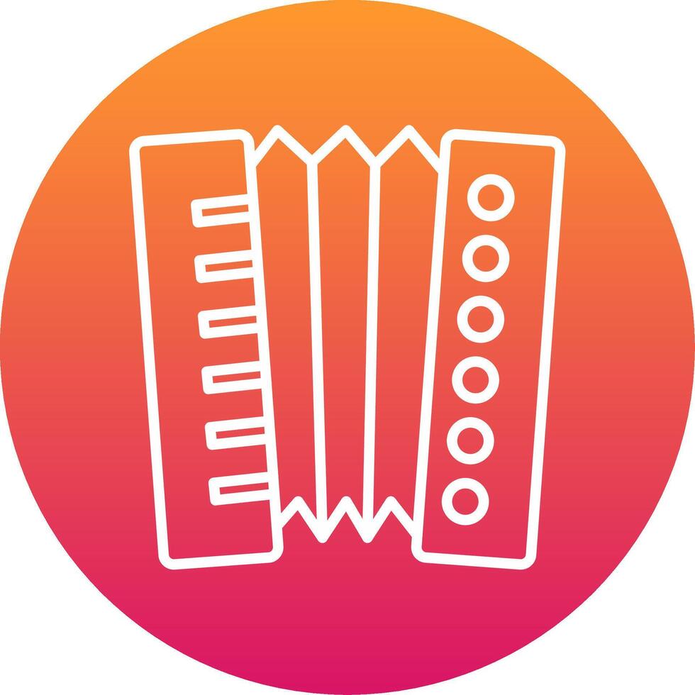 Accordion Icon Design Symbol vector