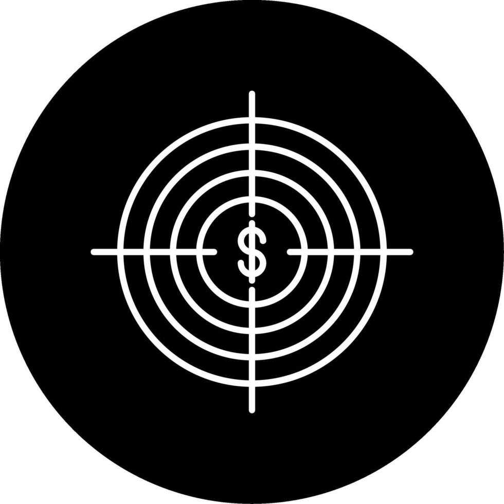 Target Icon Design Symbol vector