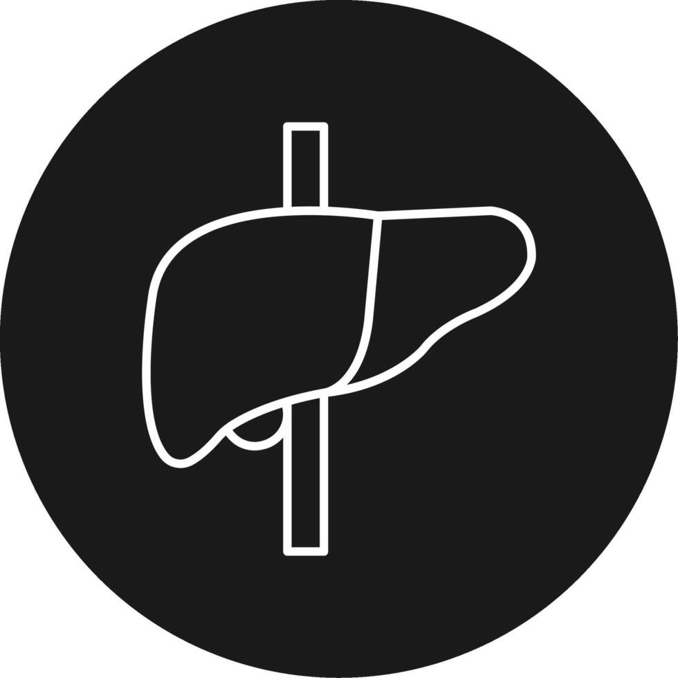 Liver Icon Design Symbol vector