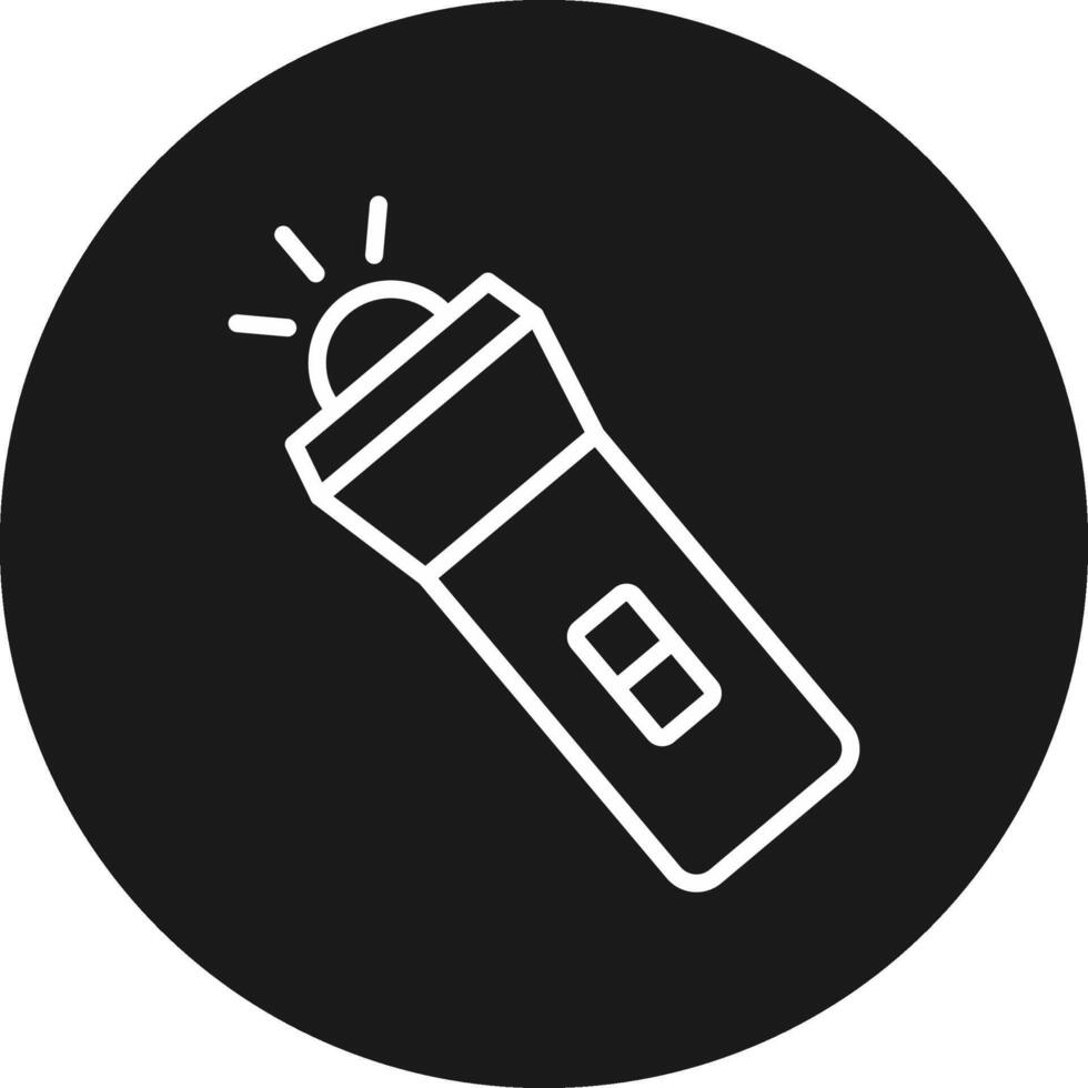 Flashlight Icon Design Symbol vector