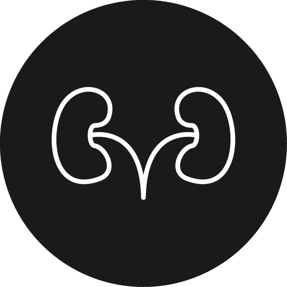 Kidneys Icon Design Symbol vector