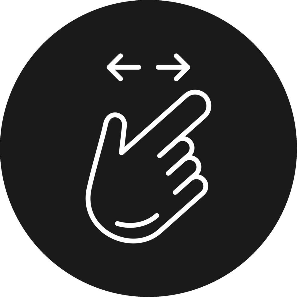 Horizantal Spread Icon Design Symbol vector