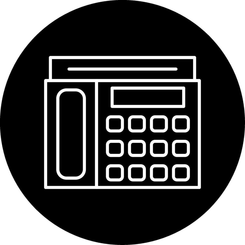 Old Phone Speaker Icon Design Symbol vector