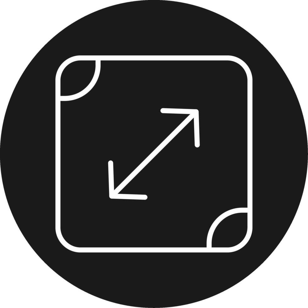 Resize Icon Design Symbol vector