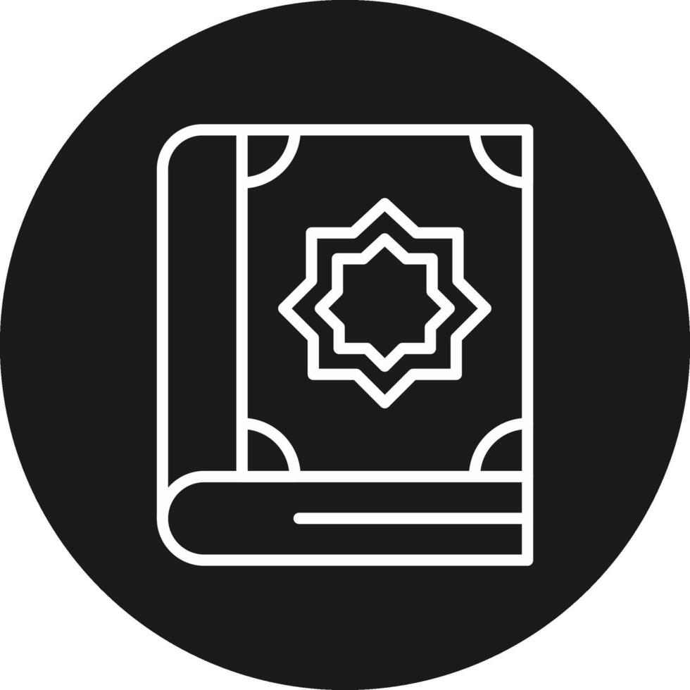 Quran Icon Design Symbol vector