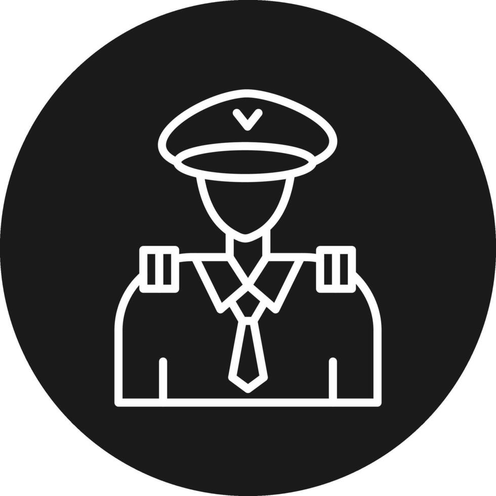 Pilot Icon Design Symbol vector