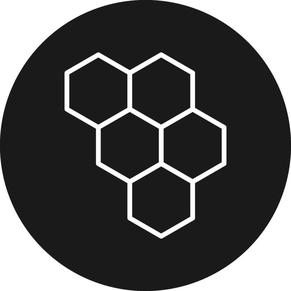 Honeycomb Icon Design Symbol vector