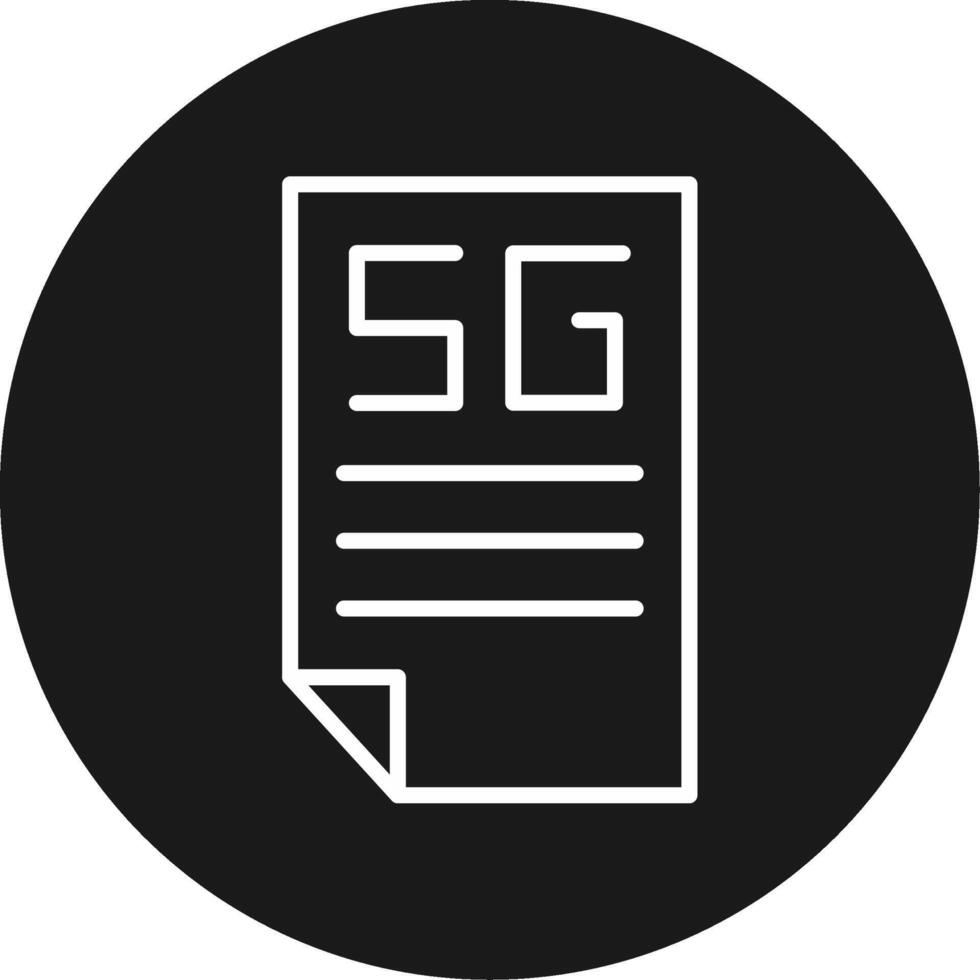 Document Icon Design Symbol vector