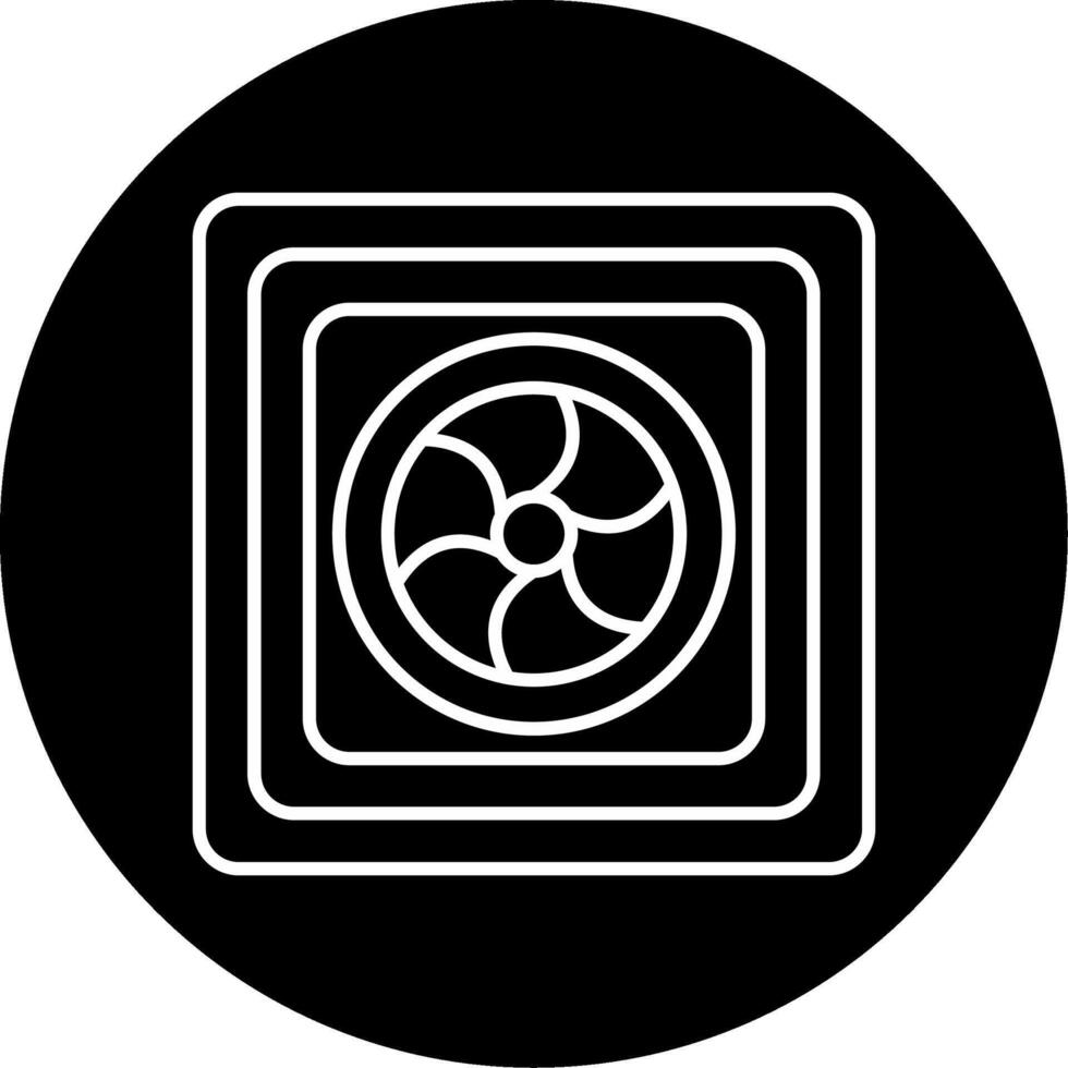 Fan Icon Design Symbol vector