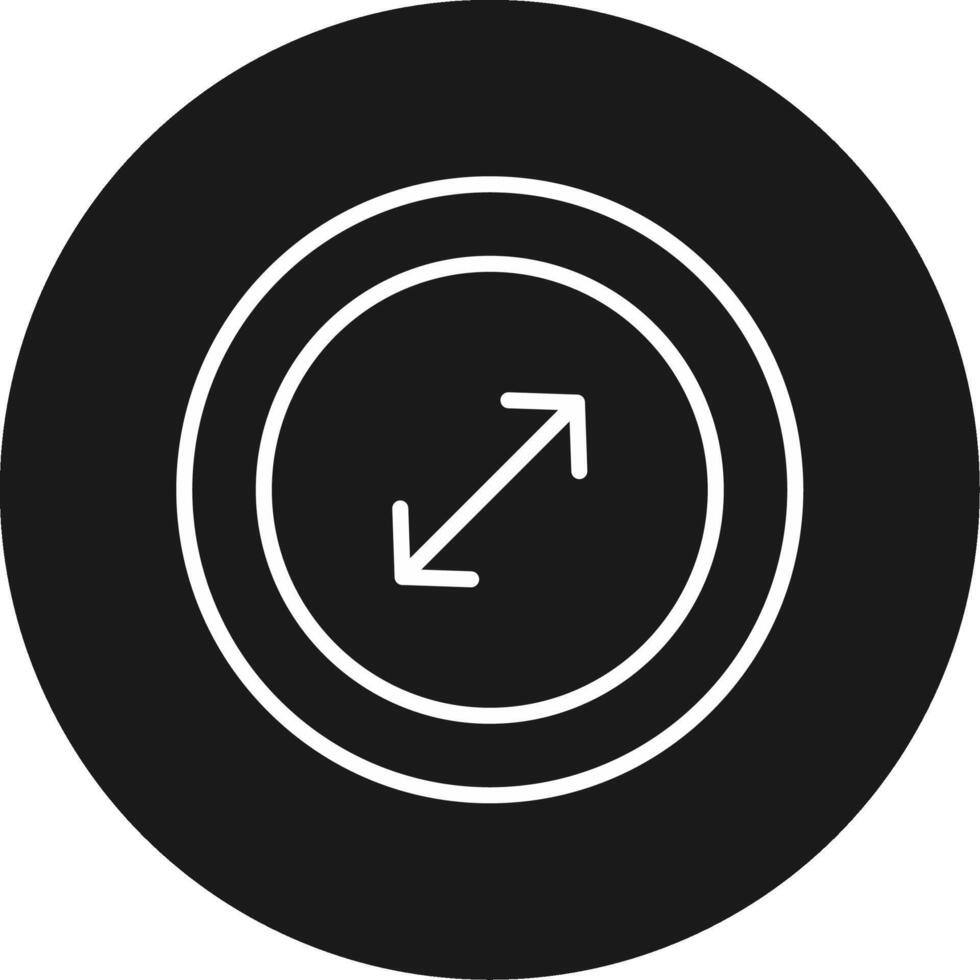 Resize Icon Design Symbol vector