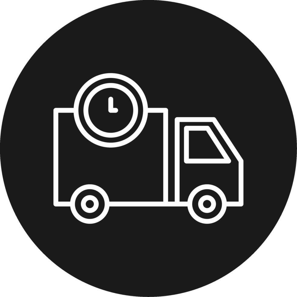 Delivery Time Icon Design Symbol vector