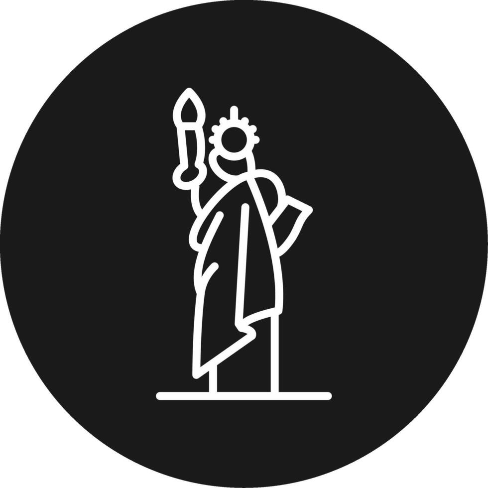 Statue Of Liberty Icon Design Symbol vector