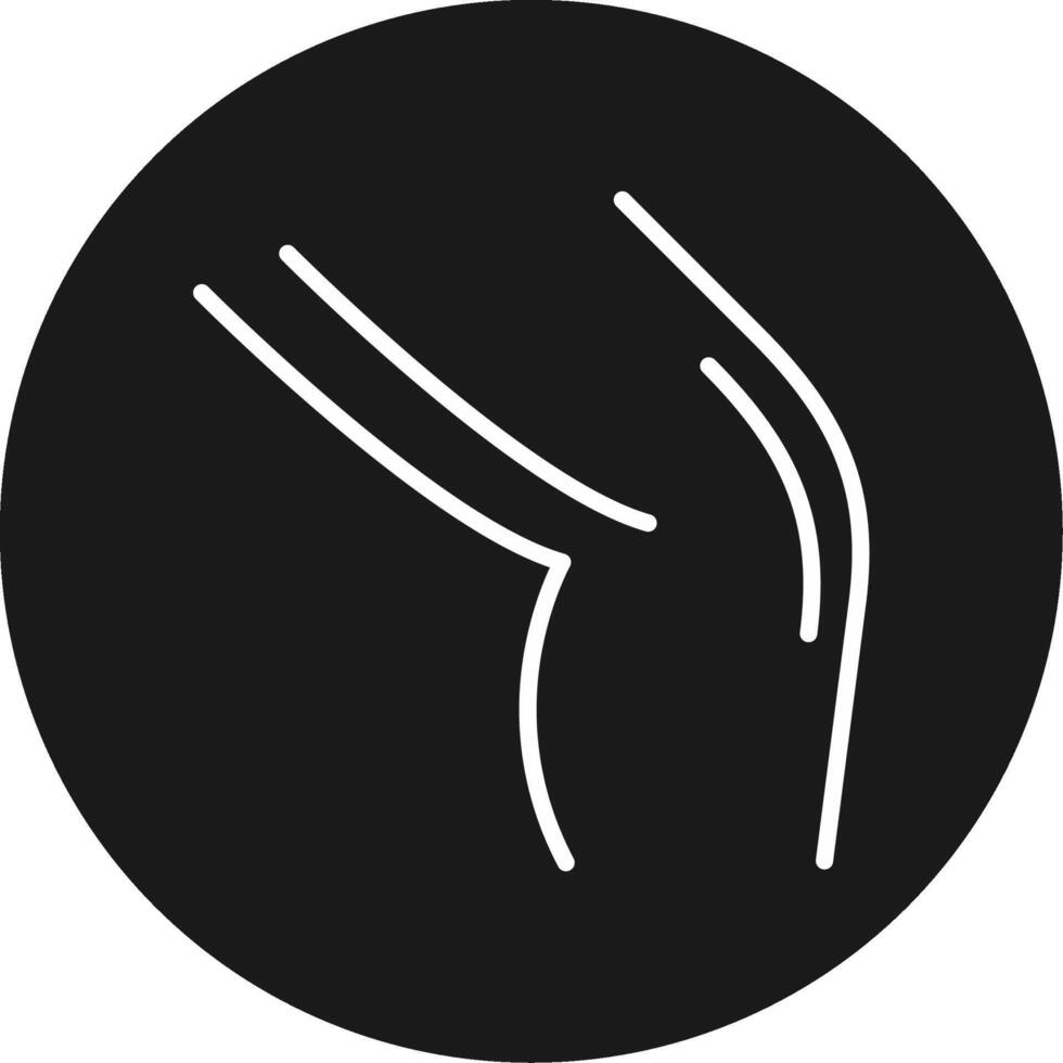 Knee Icon Design Symbol vector