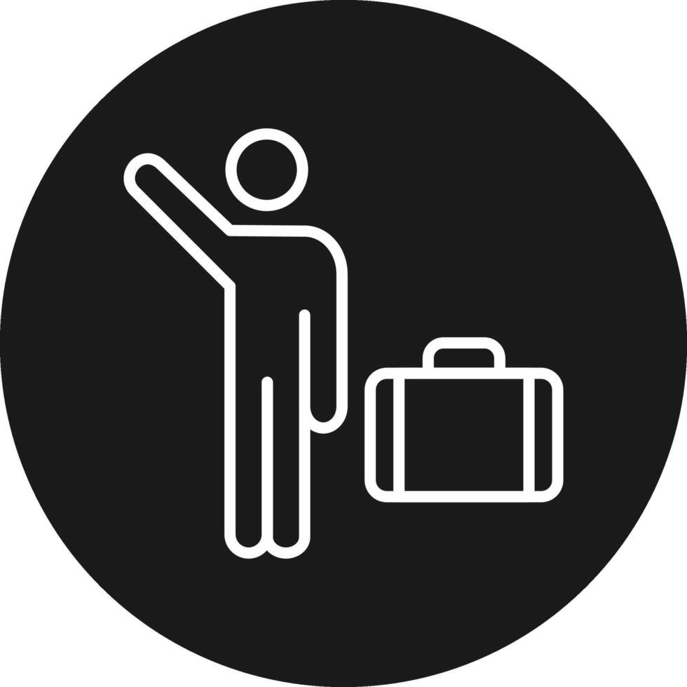 Passenger Icon Design Symbol vector