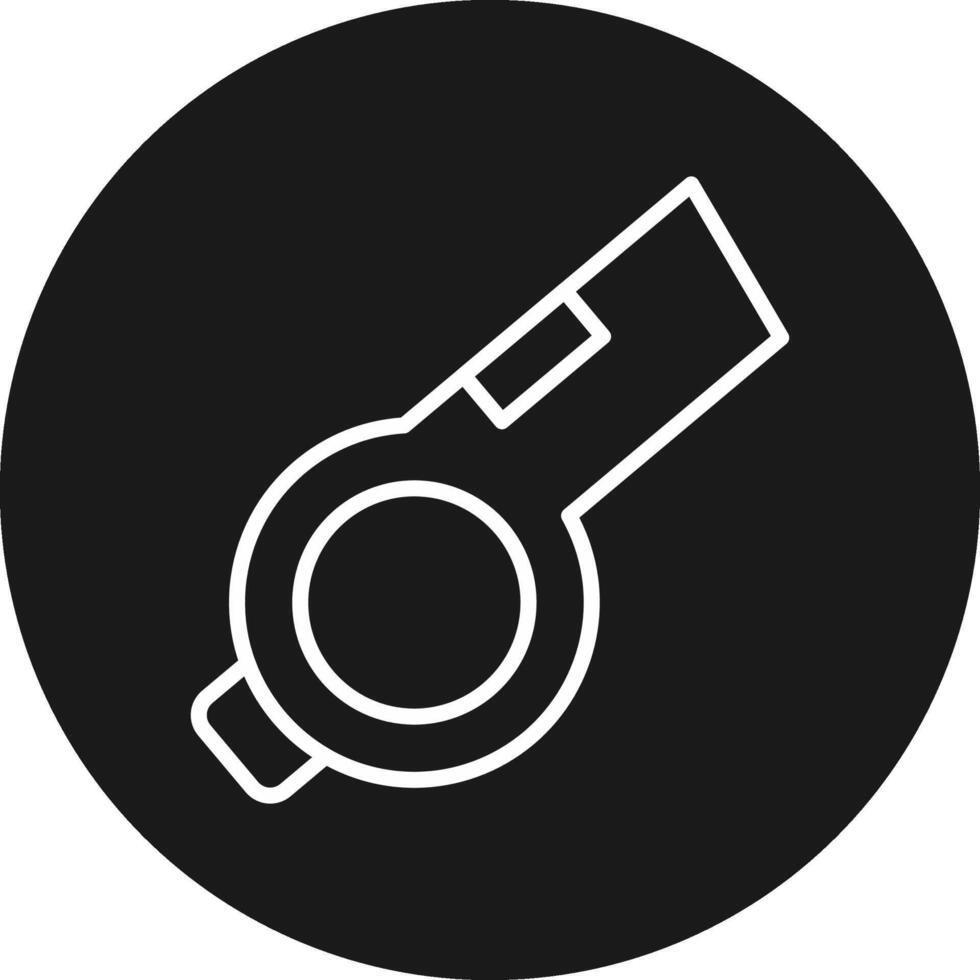 Whistle Icon Design Symbol vector