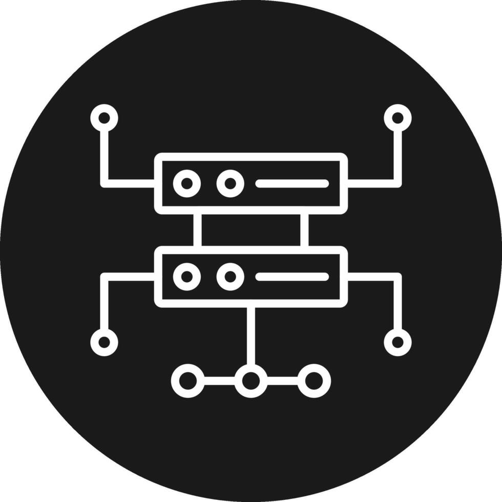 Hosting Icon Design Symbol vector