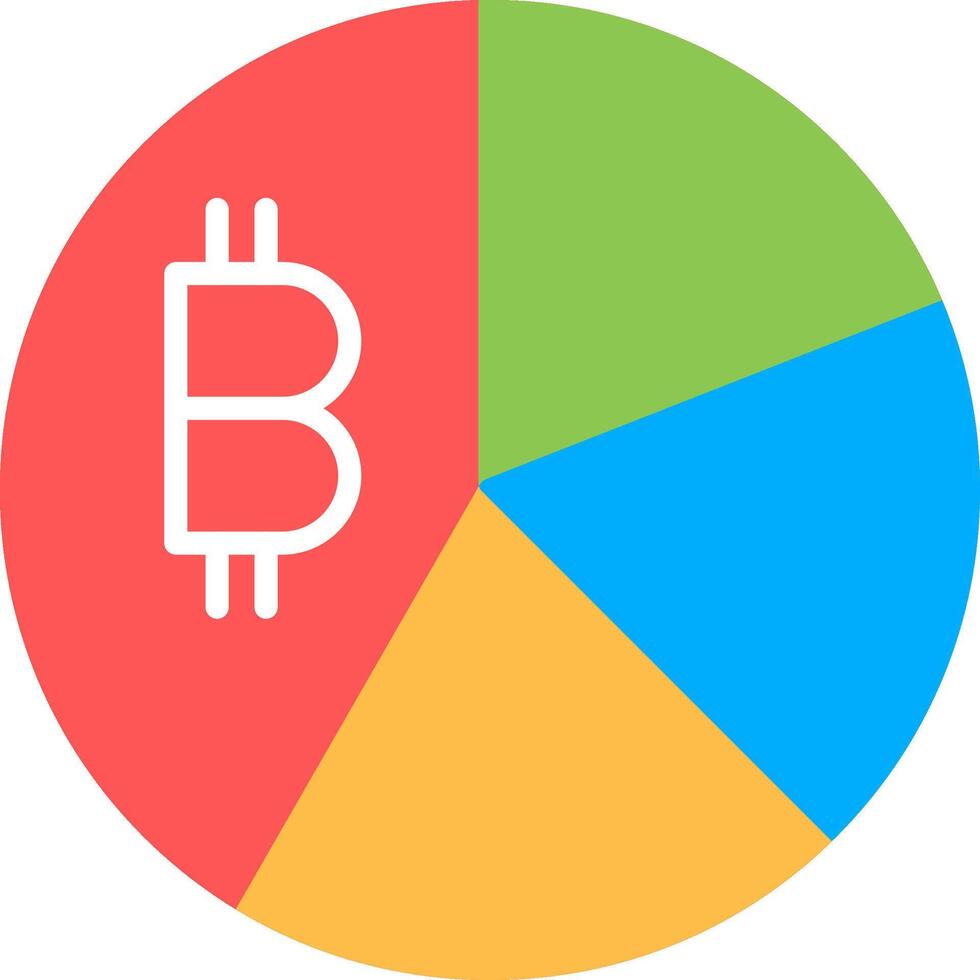 Pie Chart Icon Design Symbol vector
