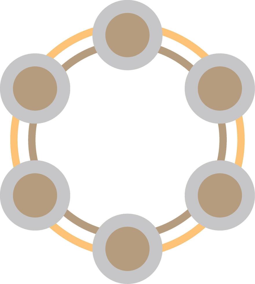 Tambourine Icon Design Symbol vector