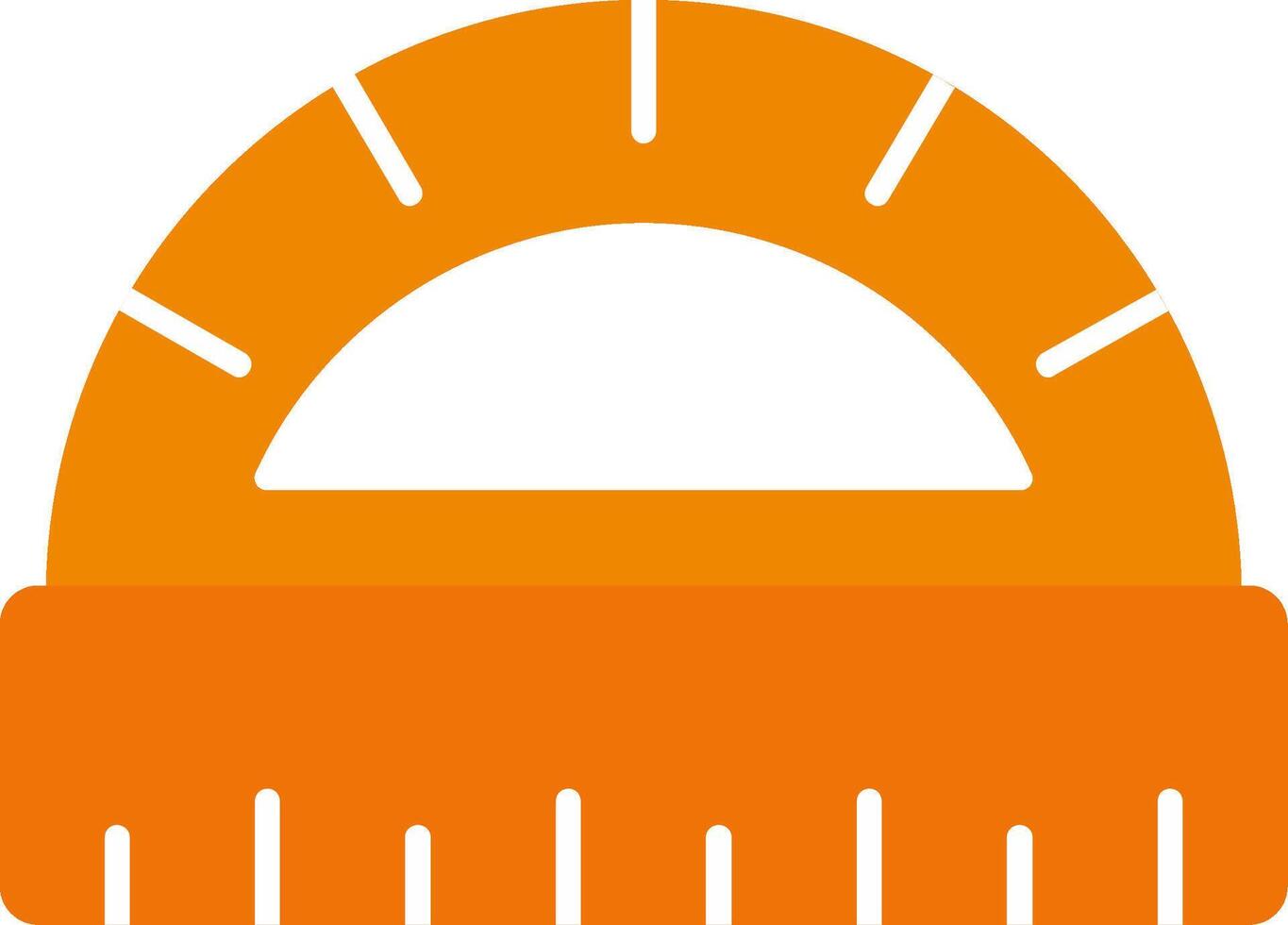 Protactor Icon Design Symbol vector