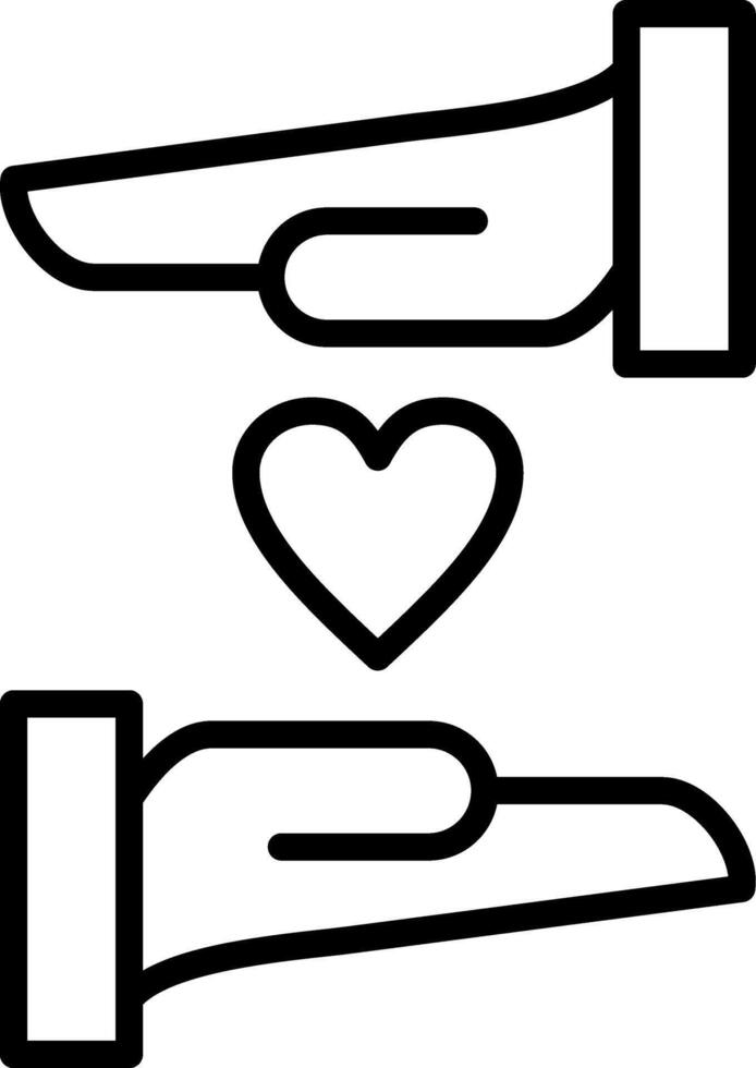 Caring Hands Icon Design Symbol vector