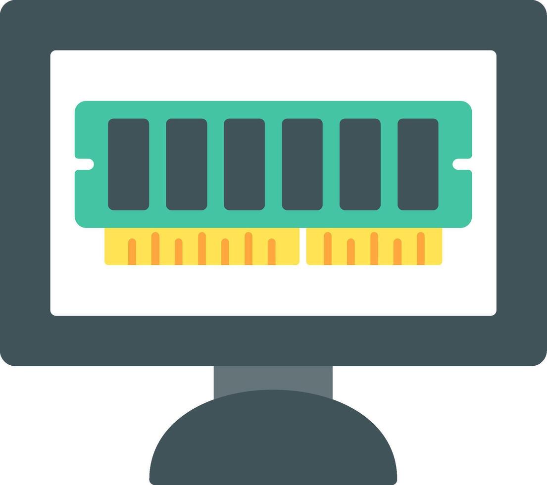 Ram Icon Design Symbol vector