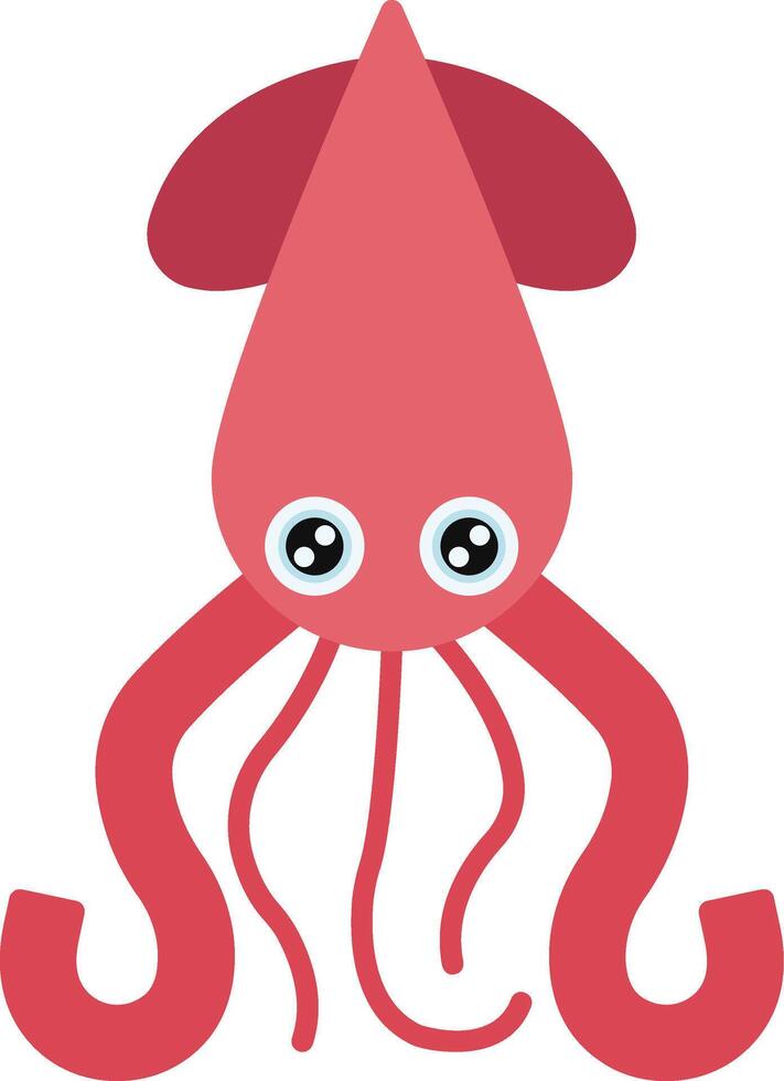Squid Icon Design Symbol vector