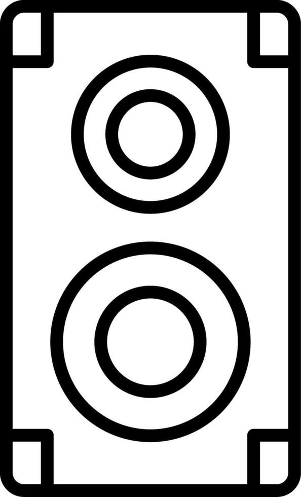 Speakers Icon Design Symbol vector
