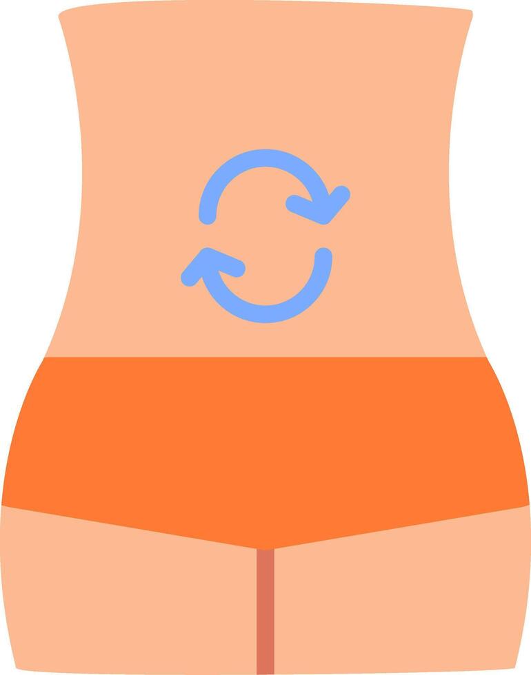 Belly Icon Design Symbol vector