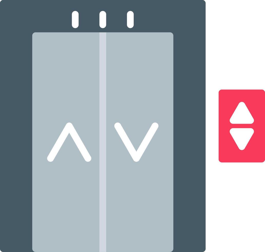 Lift Icon Design Symbol vector