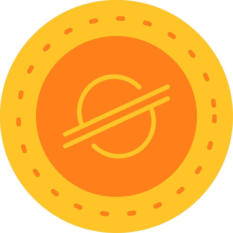 Steller Lumens Icon Design Symbol vector