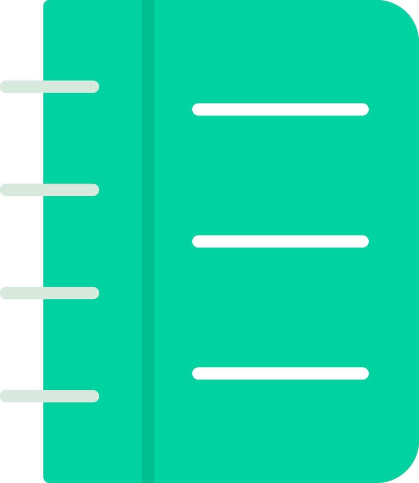 Notebook Icon Design Symbol vector