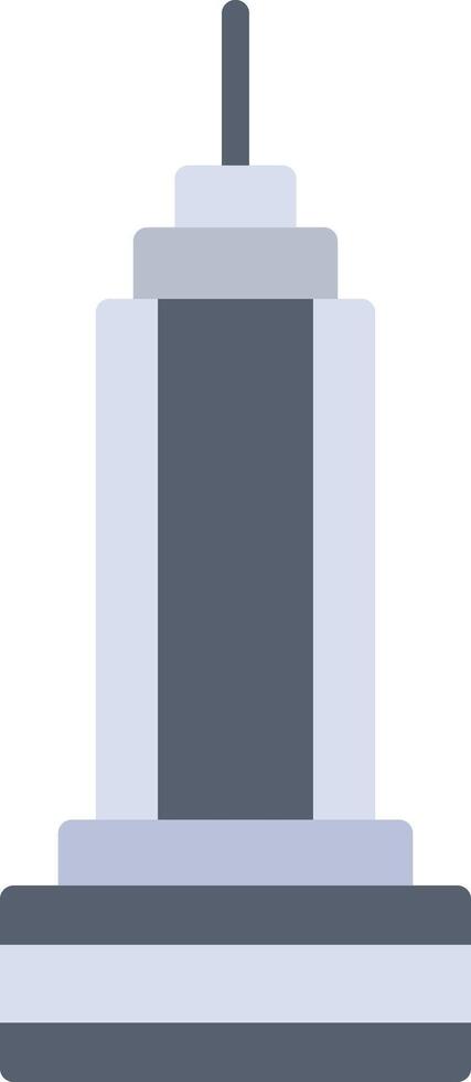 Empire State Icon Design Symbol vector