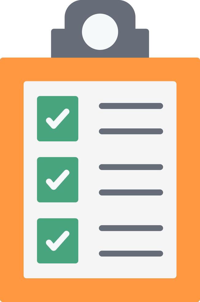 Checklist Icon Design Symbol vector